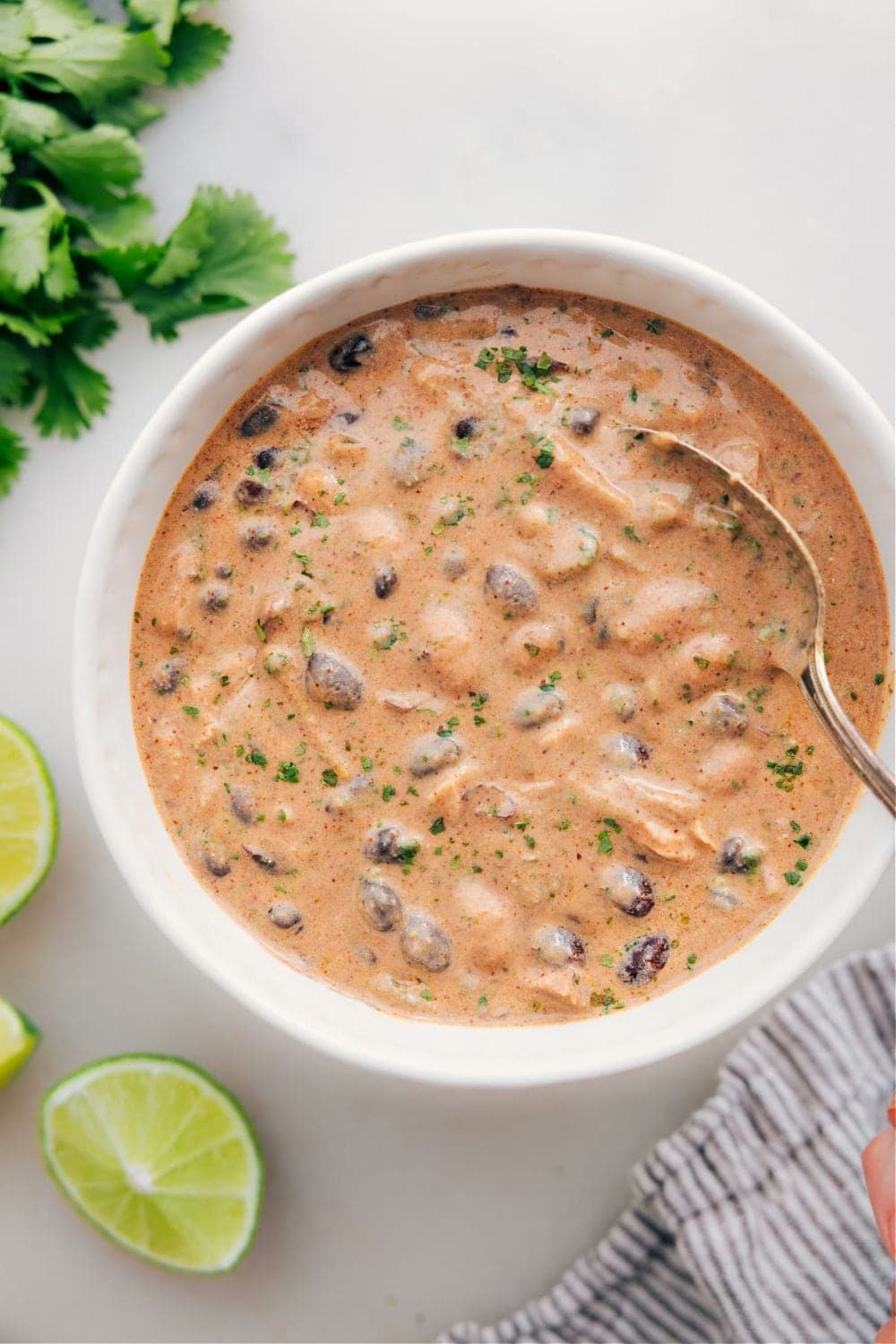 Green Chicken Enchilada Soup