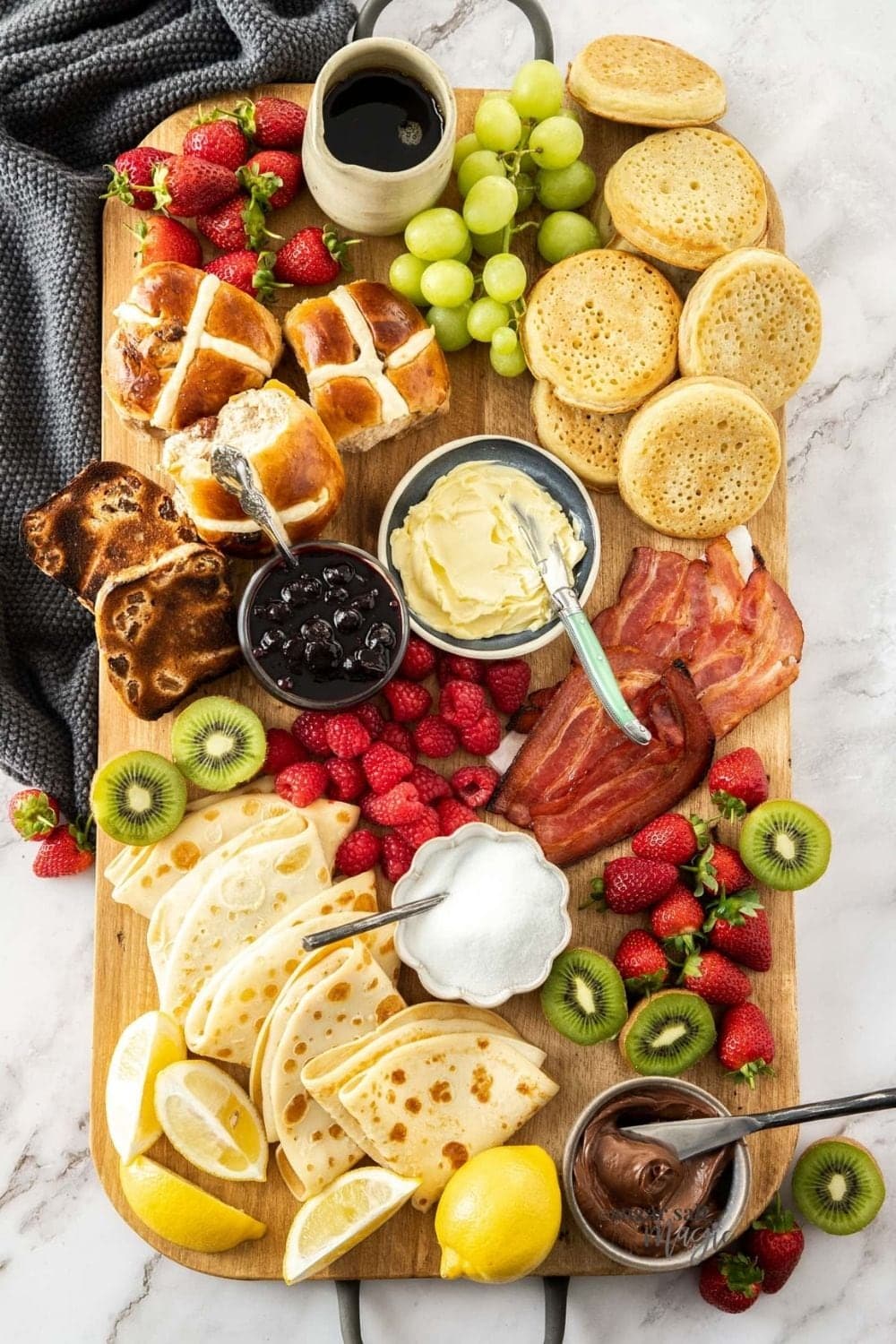 Easter Breakfast Charcuterie Board