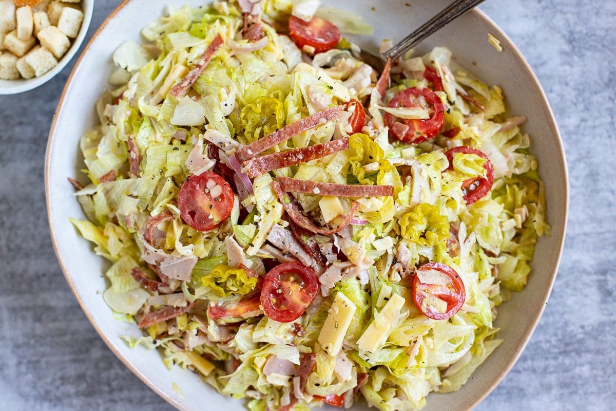 Grinder Salad recipe.