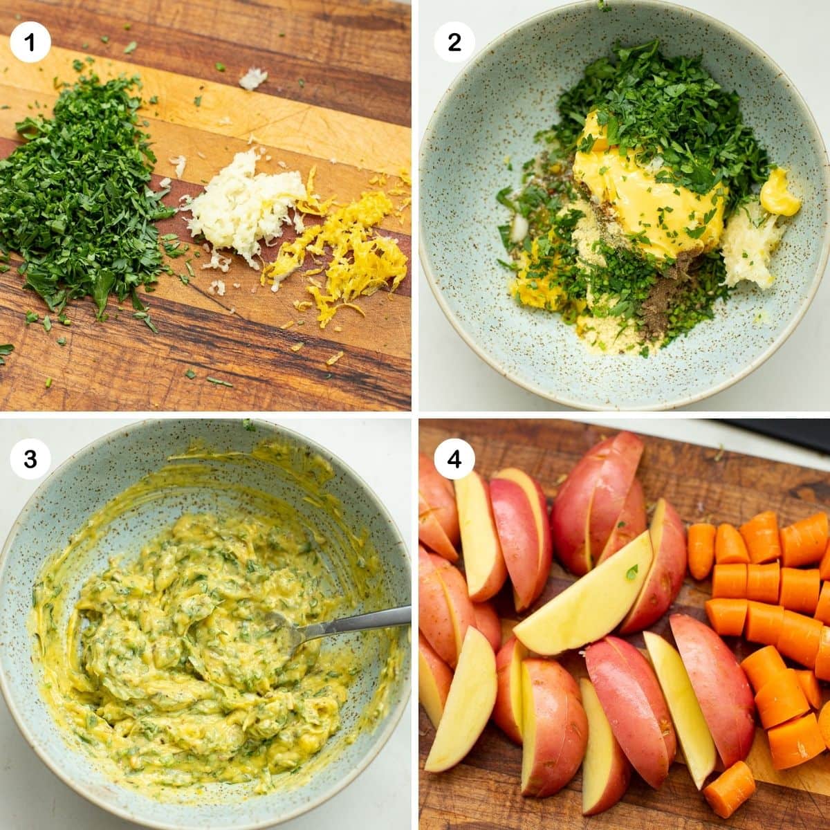 How to make herb garlic butter