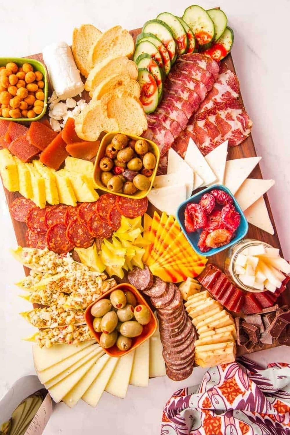Mexican-Inspired Charcuterie Board