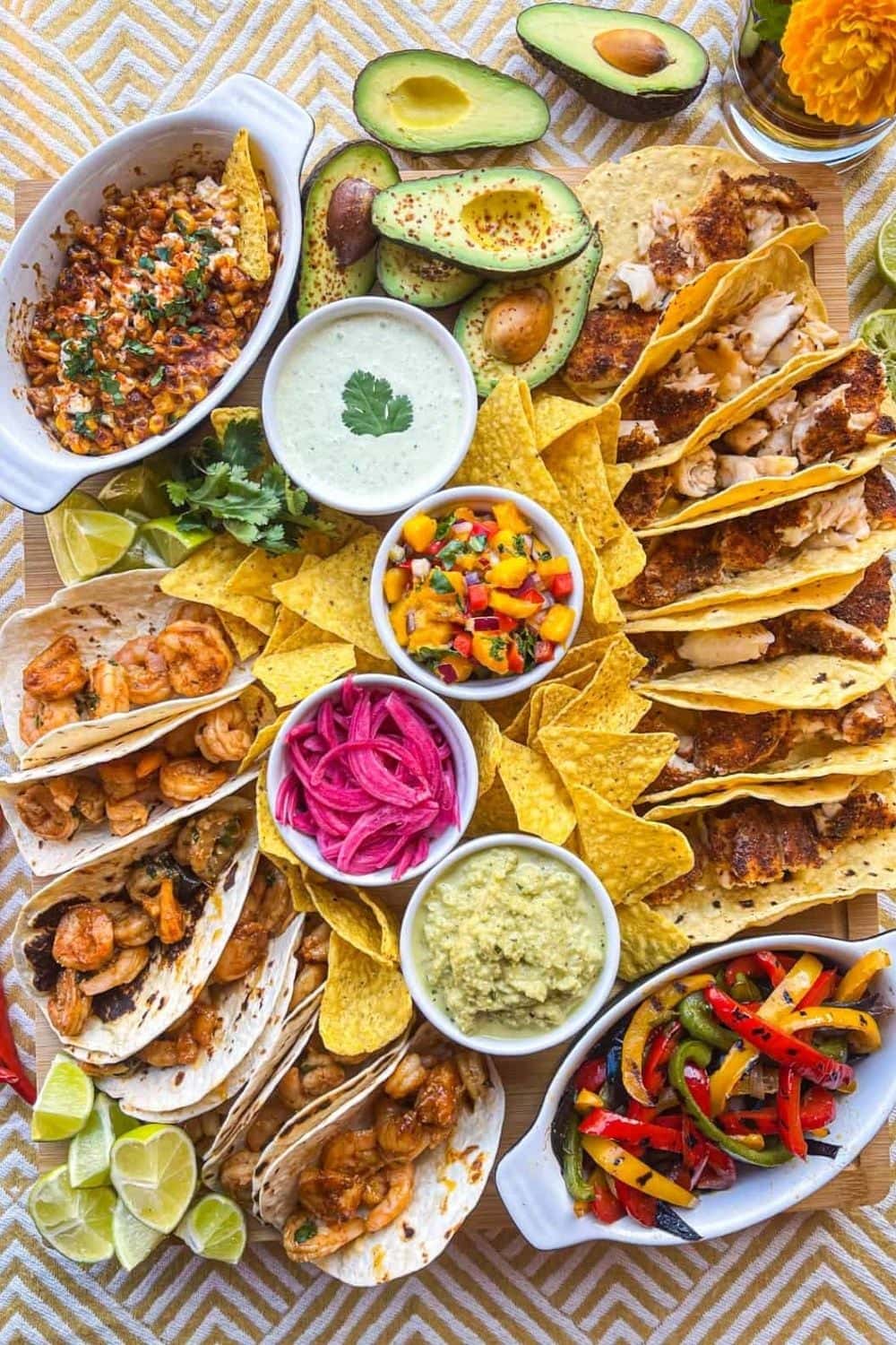 Mexican Themed Charcuterie Board