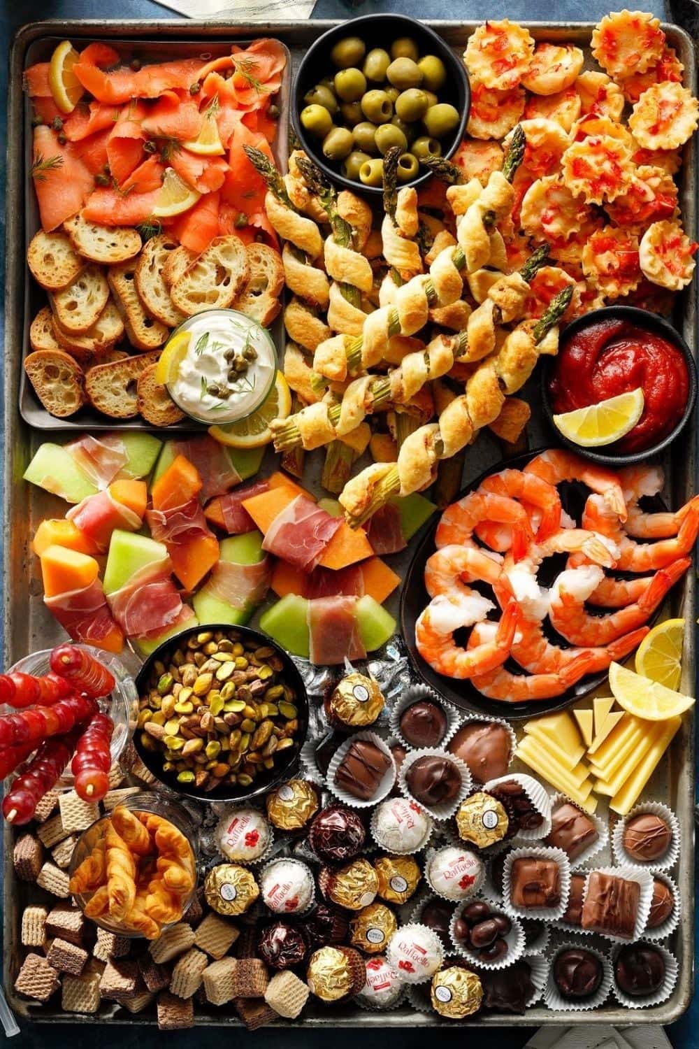 New Year’s Charcuterie Board