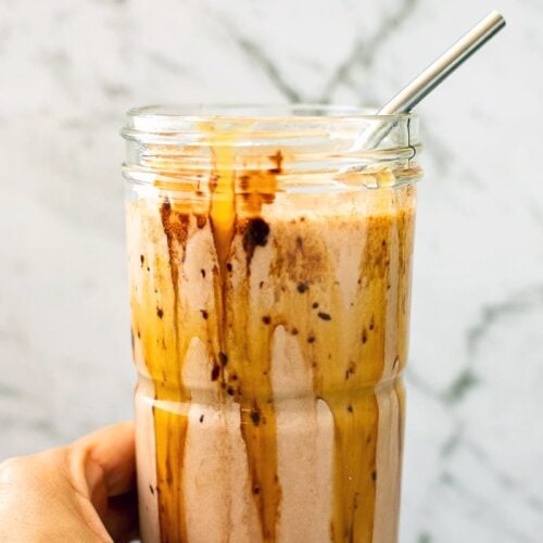 snickers protein smoothie