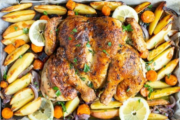 Roast Spatchcock Chicken