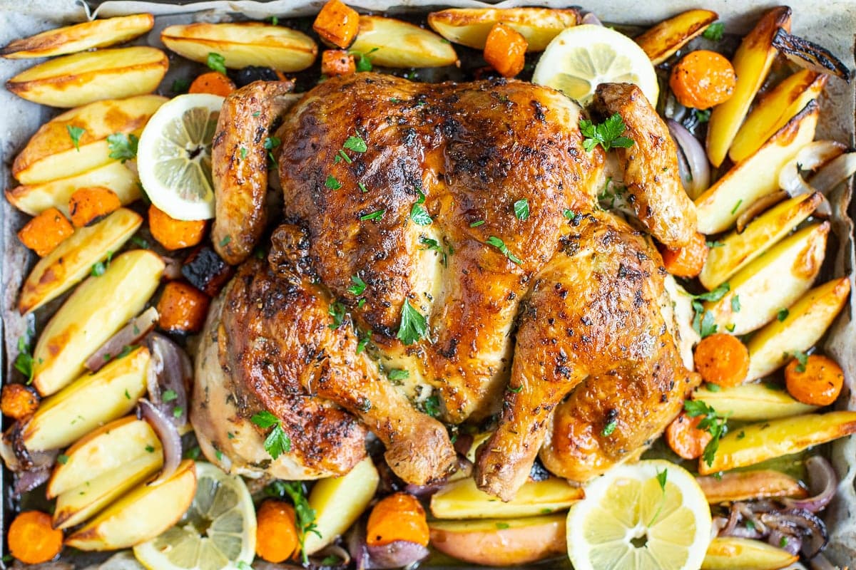 Roast Spatchcock Chicken