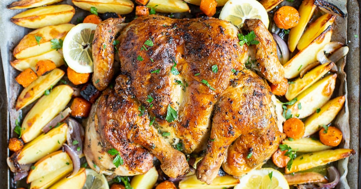 Roast Spatchcock Chicken