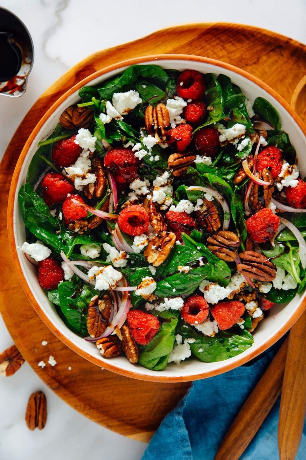 Seasonal Spinach Salad