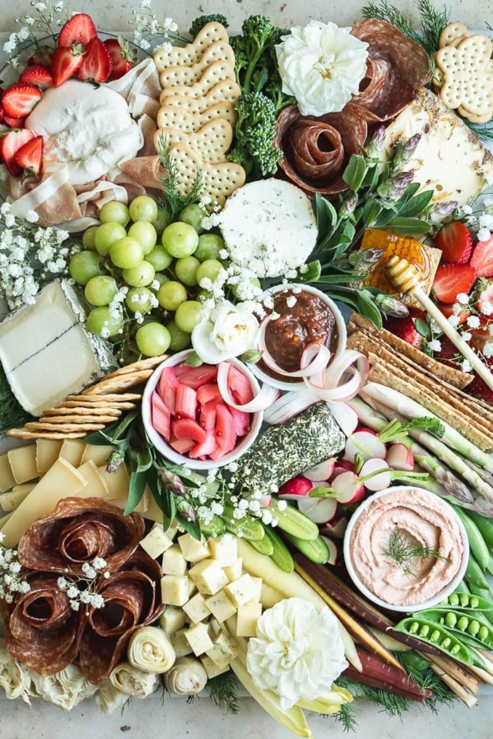 Springtime Charcuterie Board
