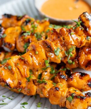 Bang Bang Chicken Skewers Recipe