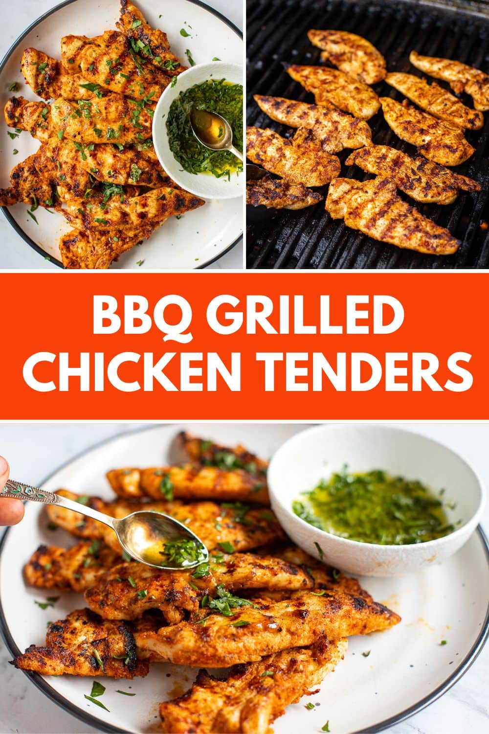 BBQ Grilled Chicken Tenders