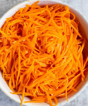 Korean Carrot Salad.