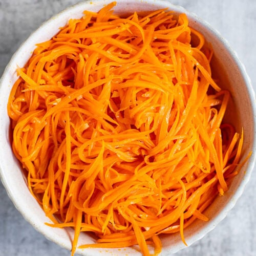 Korean Carrot Salad.