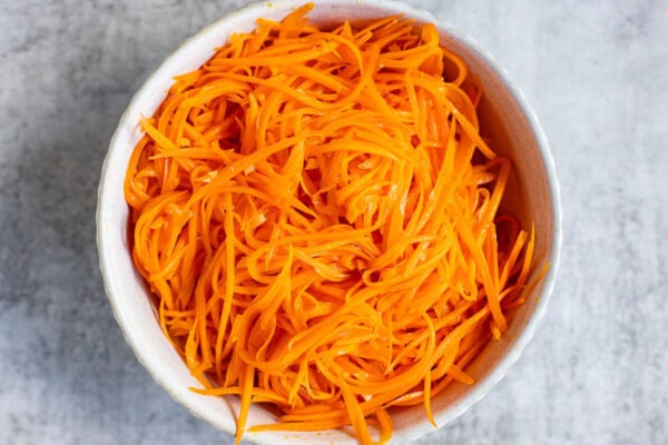Korean Carrot Salad.