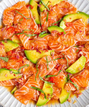 Salmon Crudo