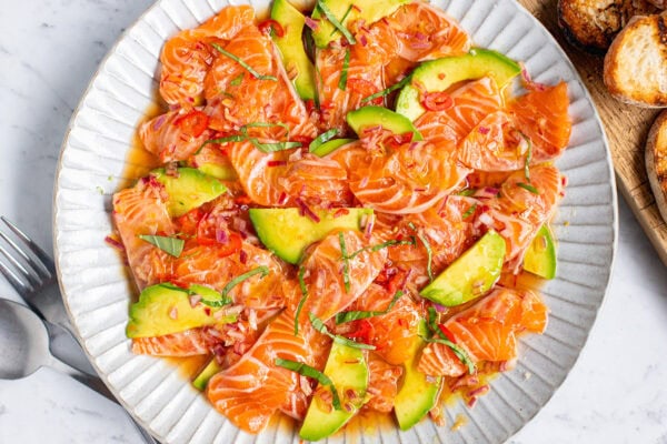 Salmon Crudo