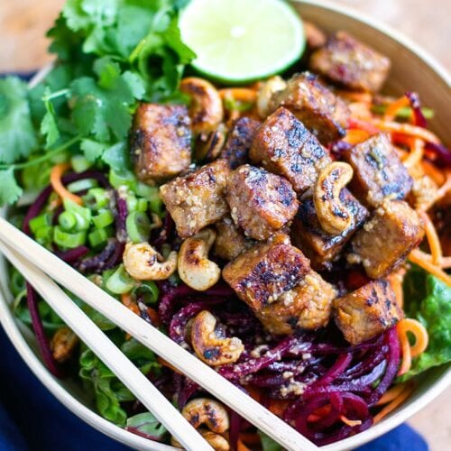 Tempeh Salad Bowls
