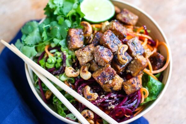 Tempeh Salad Bowls