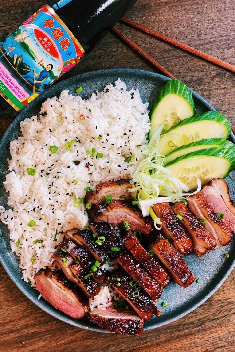 Air Fryer Chinese-Style Duck Breast with Crispy Skin