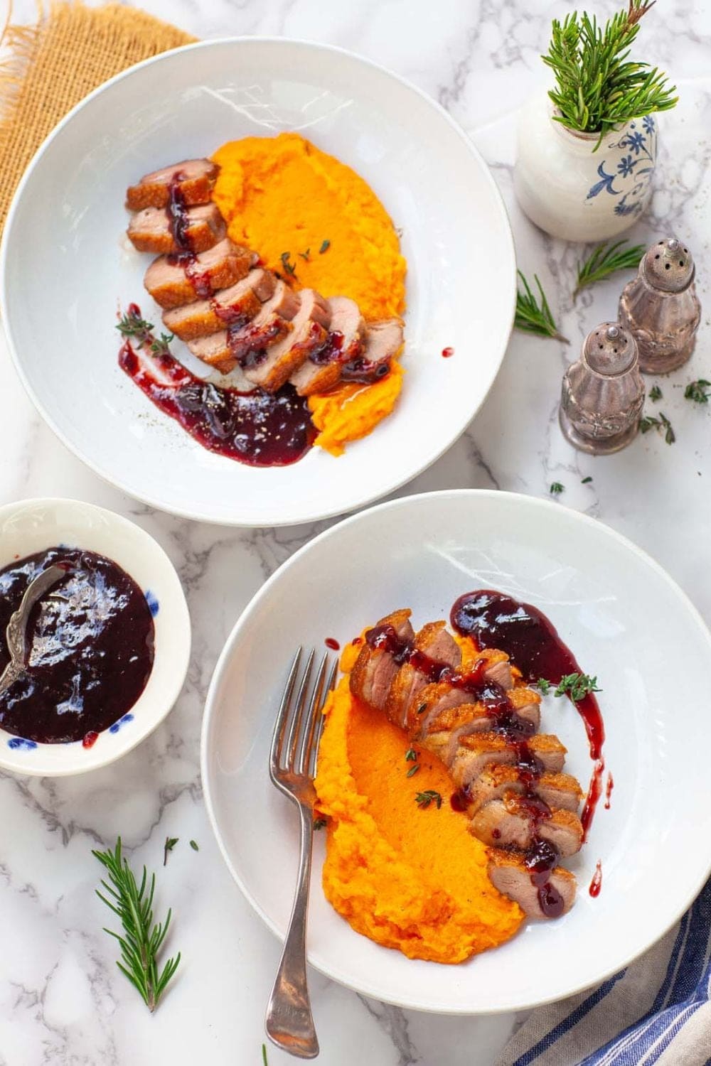 Duck Breast with Plum Sauce