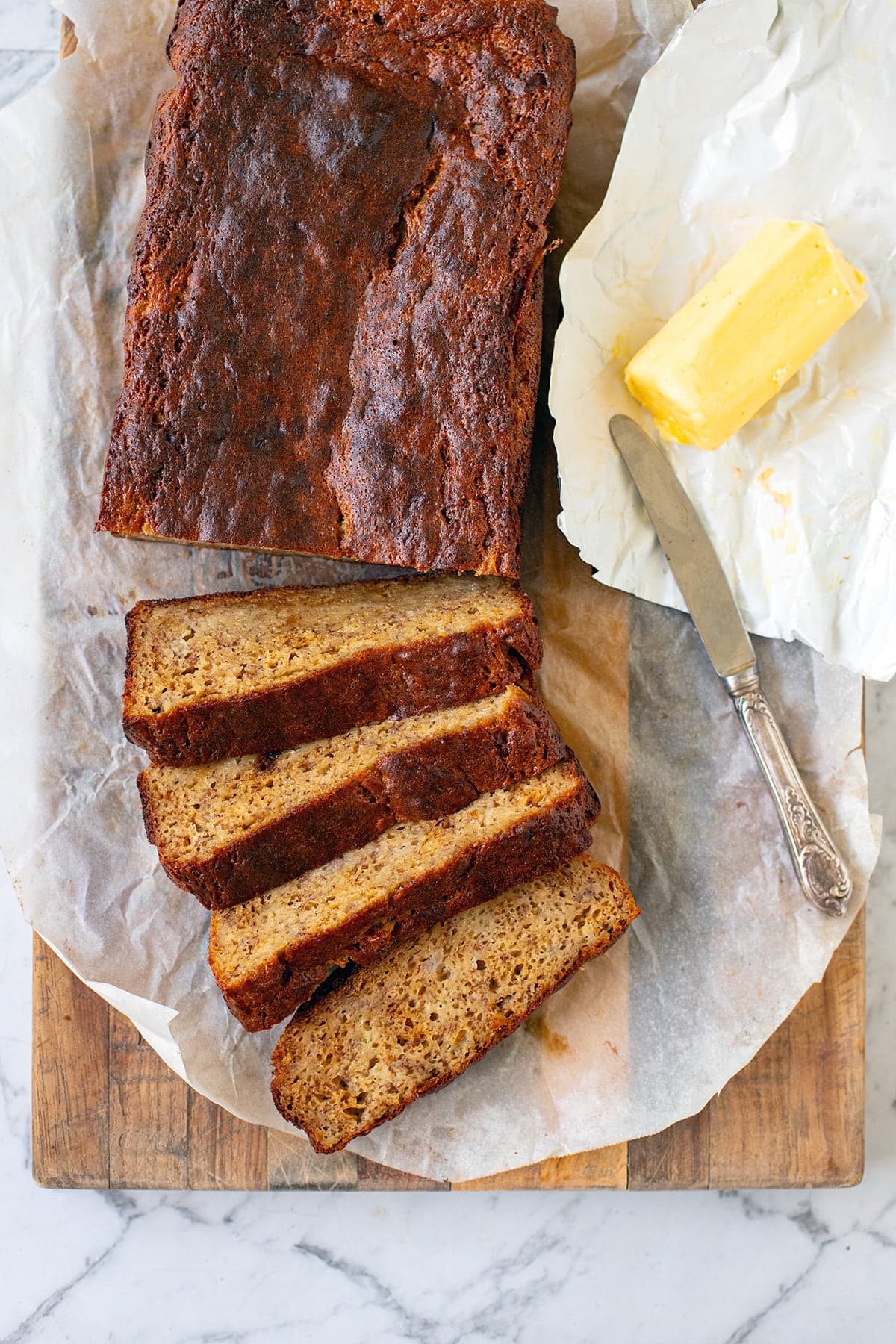 Cottage cheese banana bread recipe.