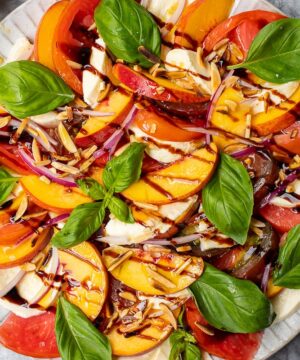 Peach Caprese Salad