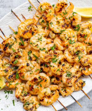 Marinated Shrimp Skewers