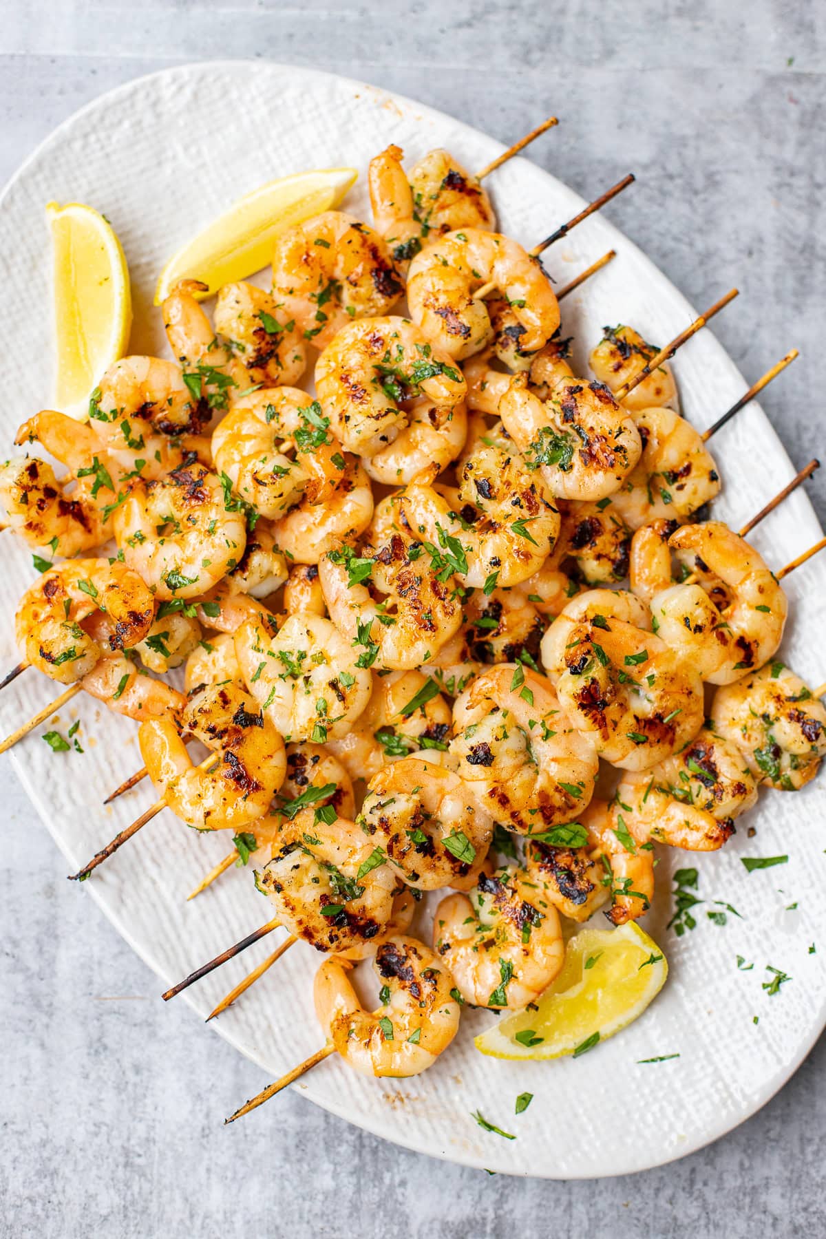 MarinatedShrimp Kabobs.