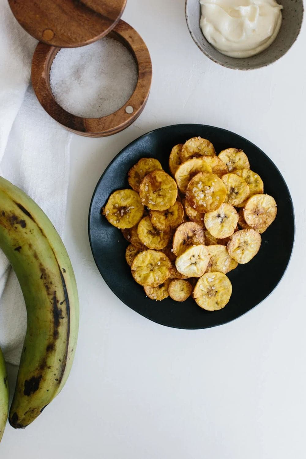 Baked Plantain Chips