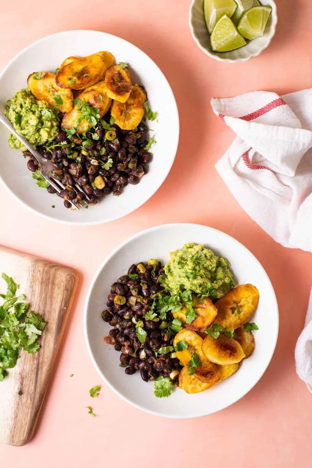 Black Beans and Plantains
