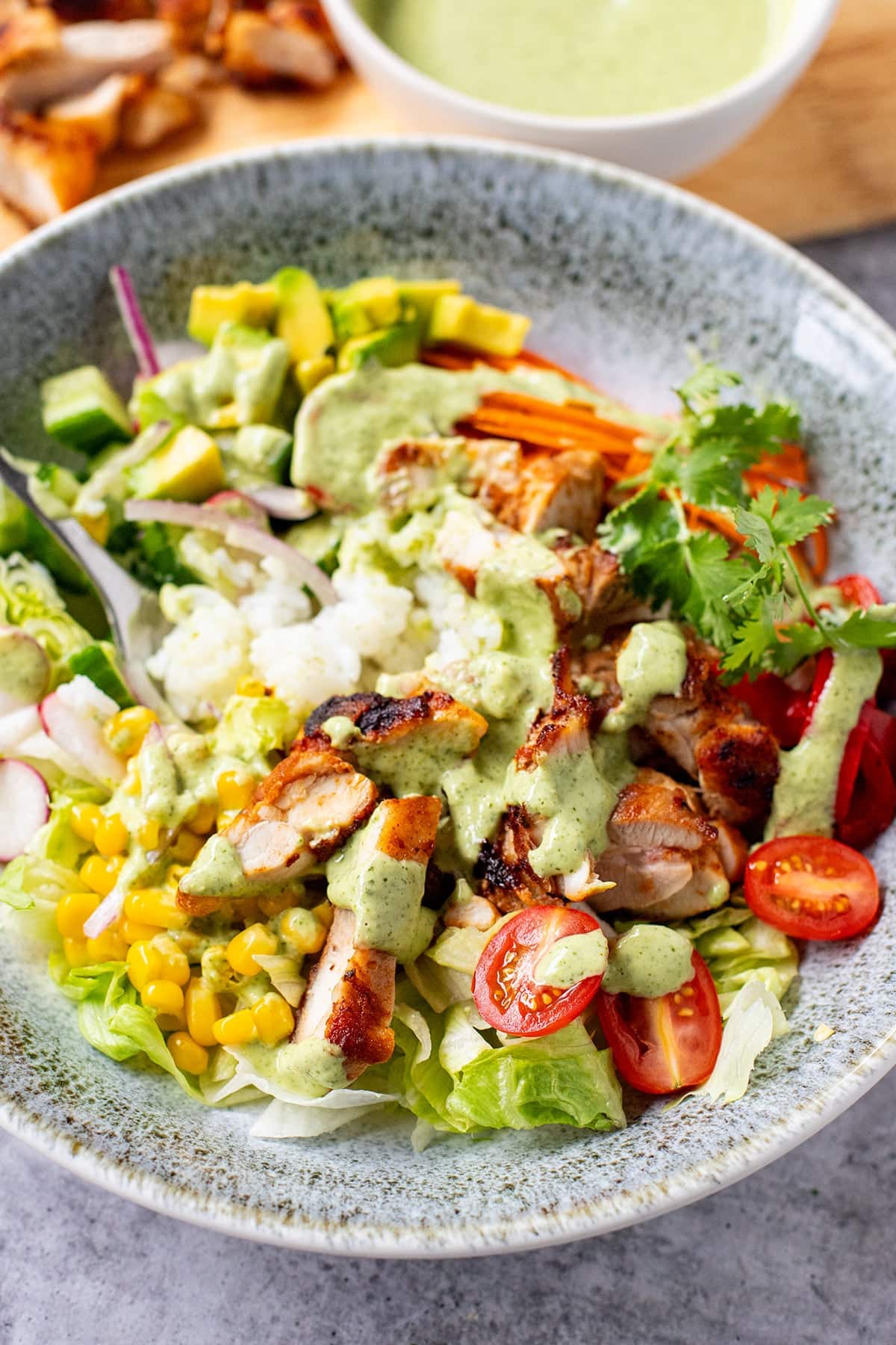 Meal-prep Chicken & Rice Bowls with Cilantro Lime