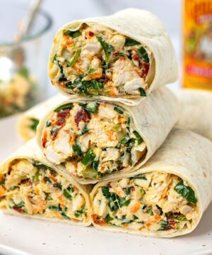 Healthy Chicken Salad Wraps