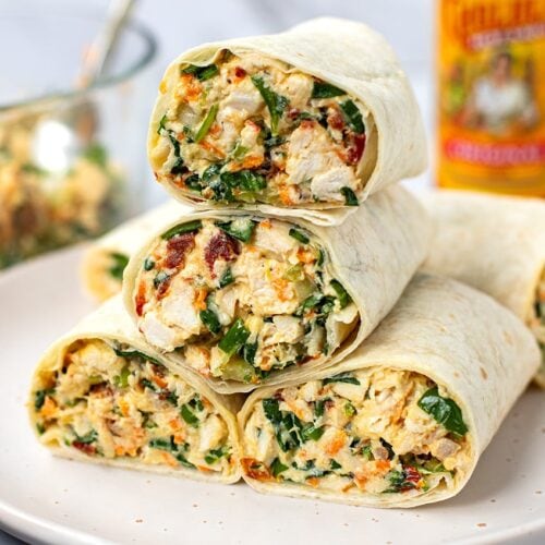 Healthy Chicken Salad Wraps