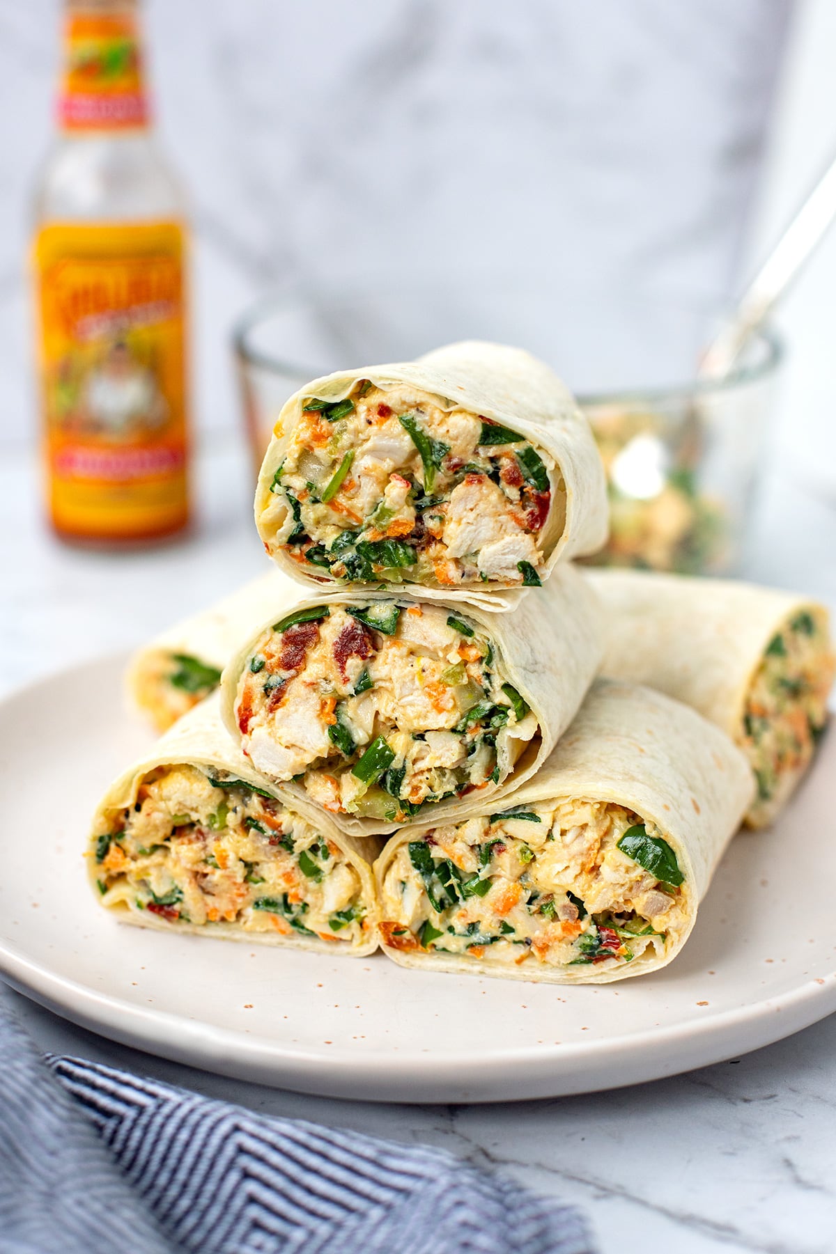 Chicken Salad Wraps.