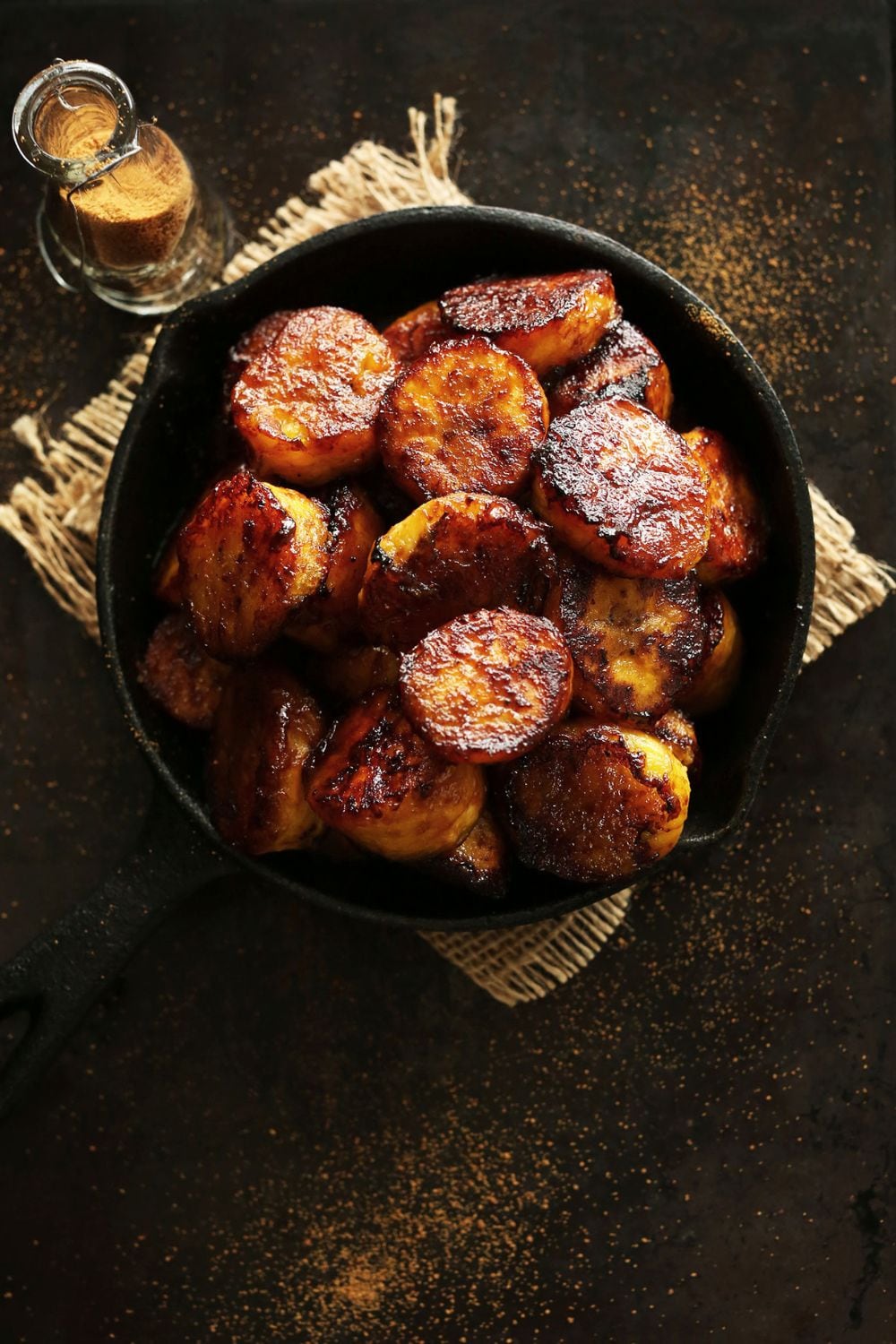 Coconut Sugar Caramelized Plantains