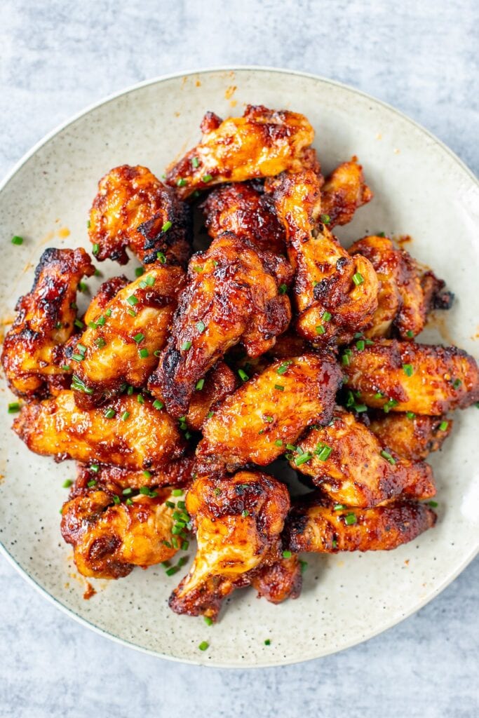 Air Fryer BBQ Chicken Wings