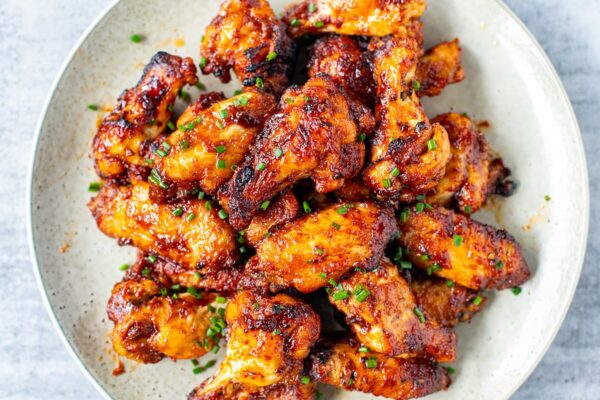 Air Fryer BBQ Chicken Wings