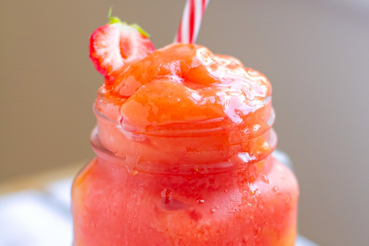Papaya Strawberry Smoothie