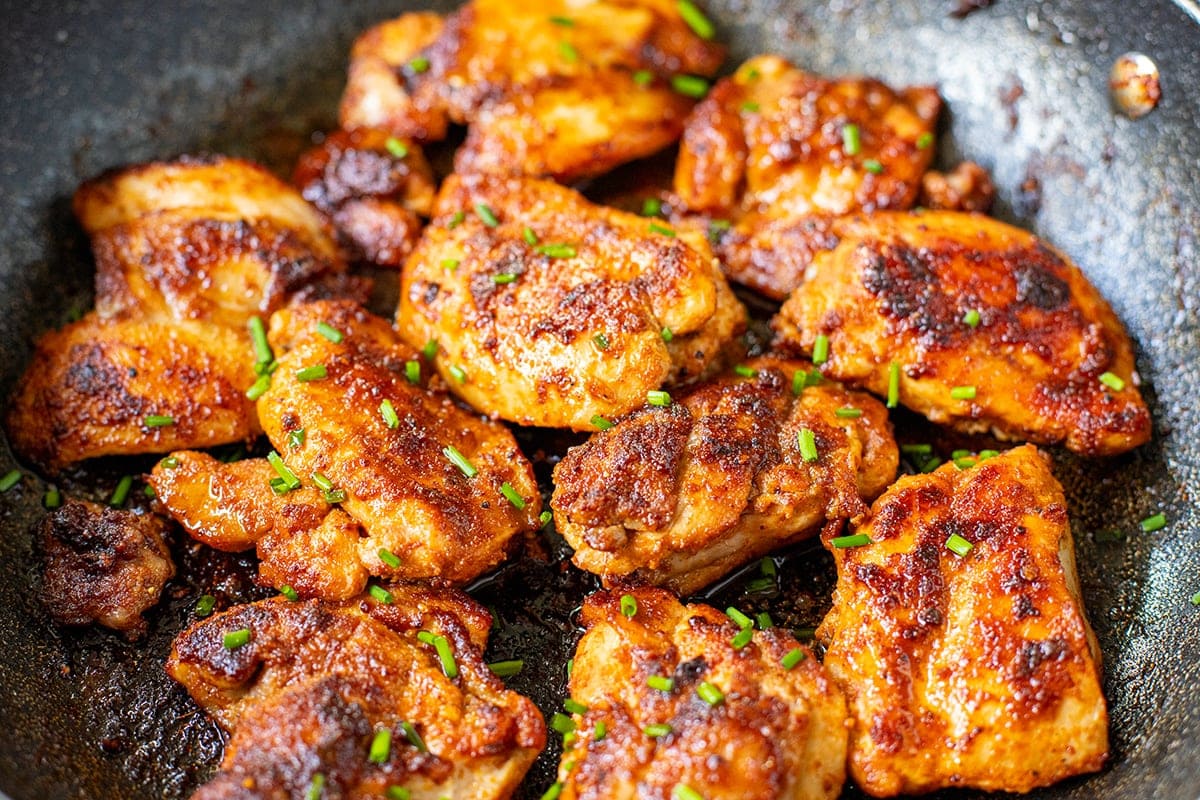 Honey Lime Chicken Thighs (Boneless, Skinless).
