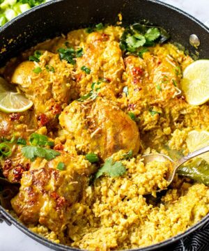 Coconut Chicken & Cauliflower Rice