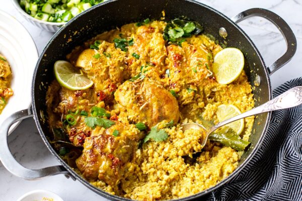 Coconut Chicken & Cauliflower Rice