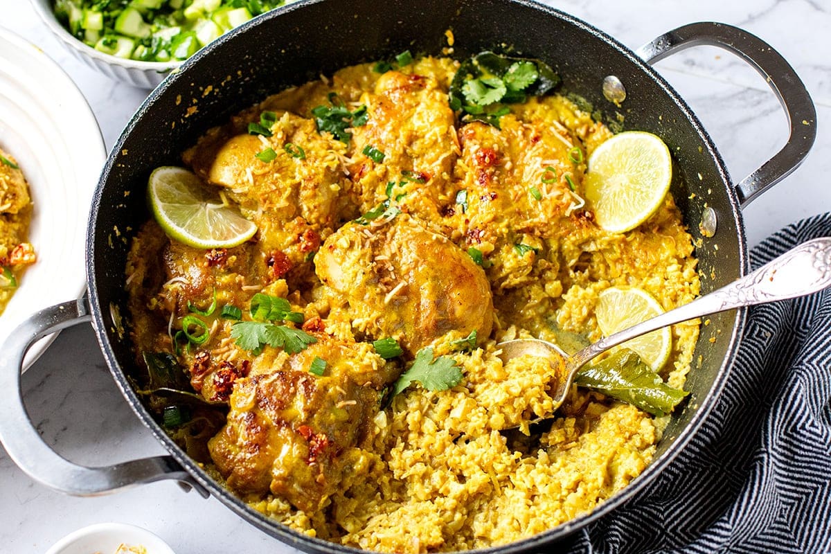 Coconut Chicken & Cauliflower Rice