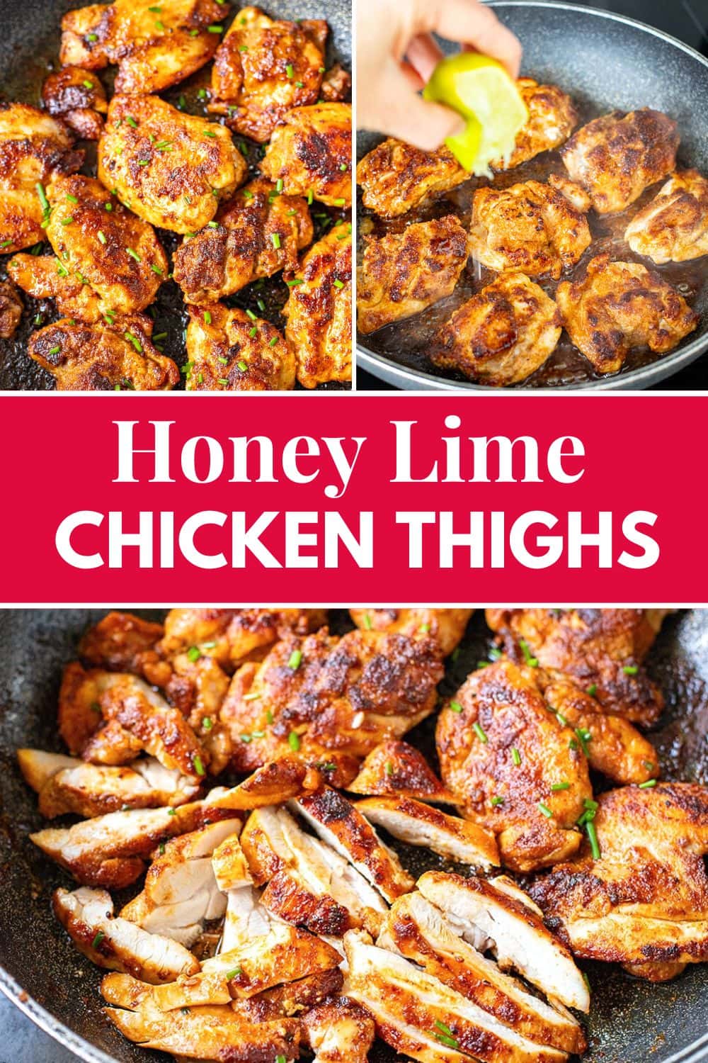 Honey Lime Chicken Thighs