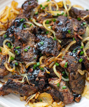 Chicken Livers And Onions