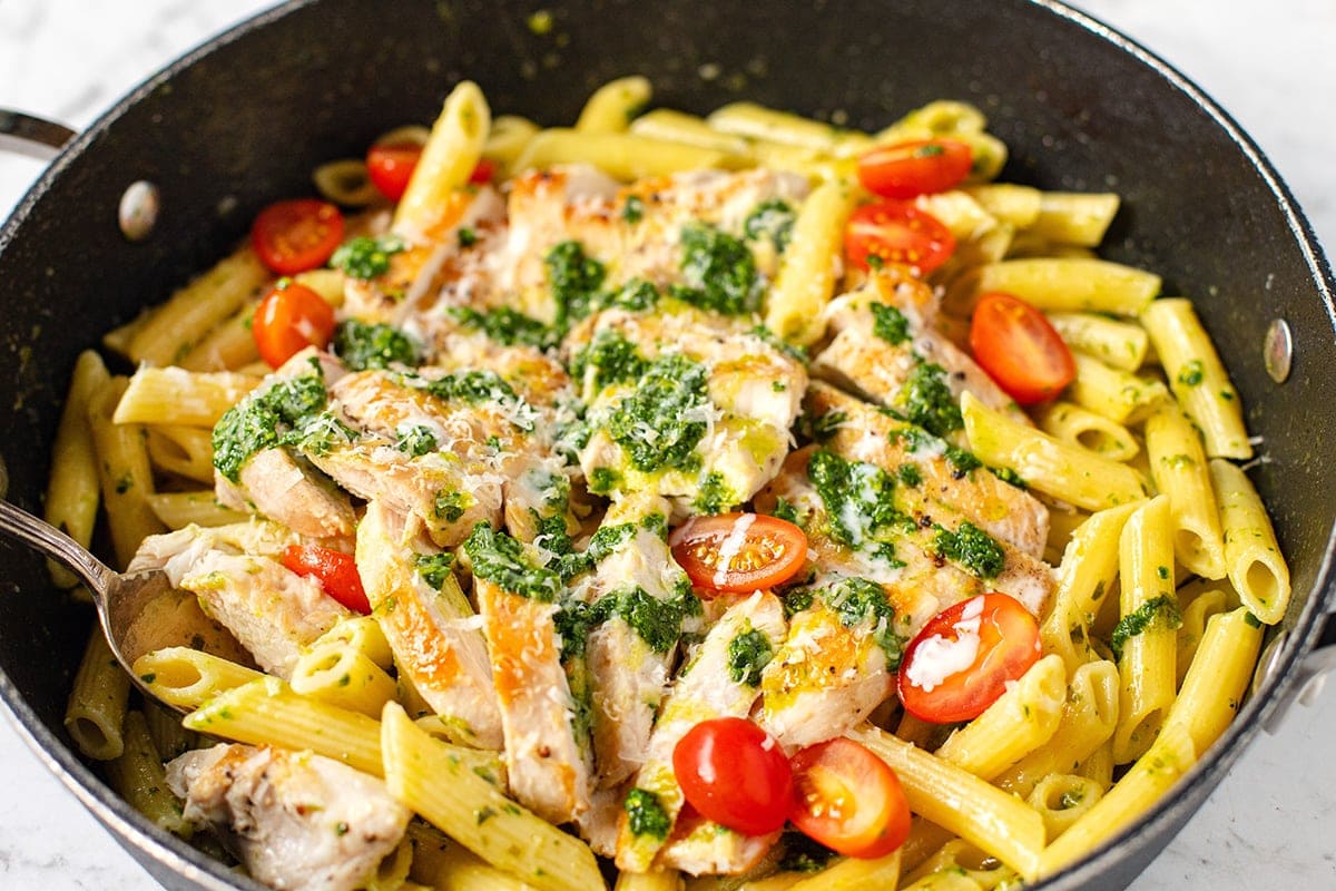 creamy chicken pasta