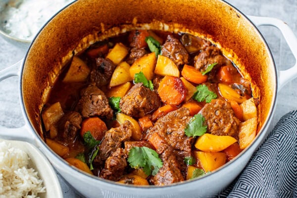 Indian-style lamb pot roast
