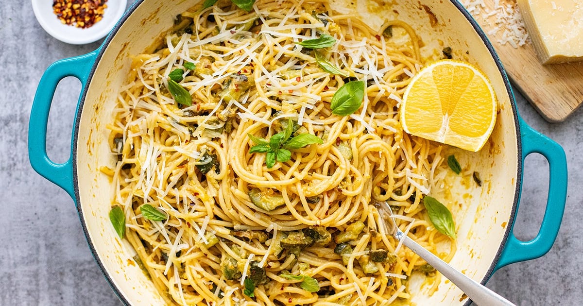 Lemon Zucchini Pasta