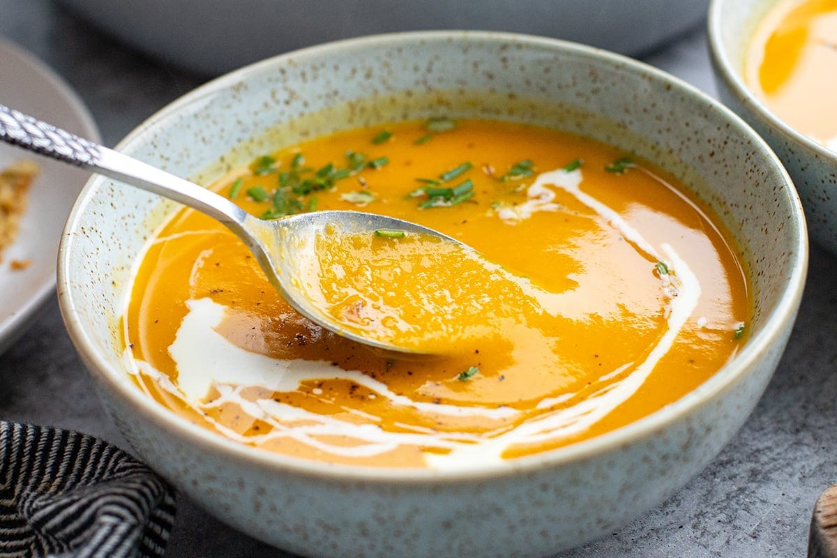 Butternut Squash And Sweet Potato Soup