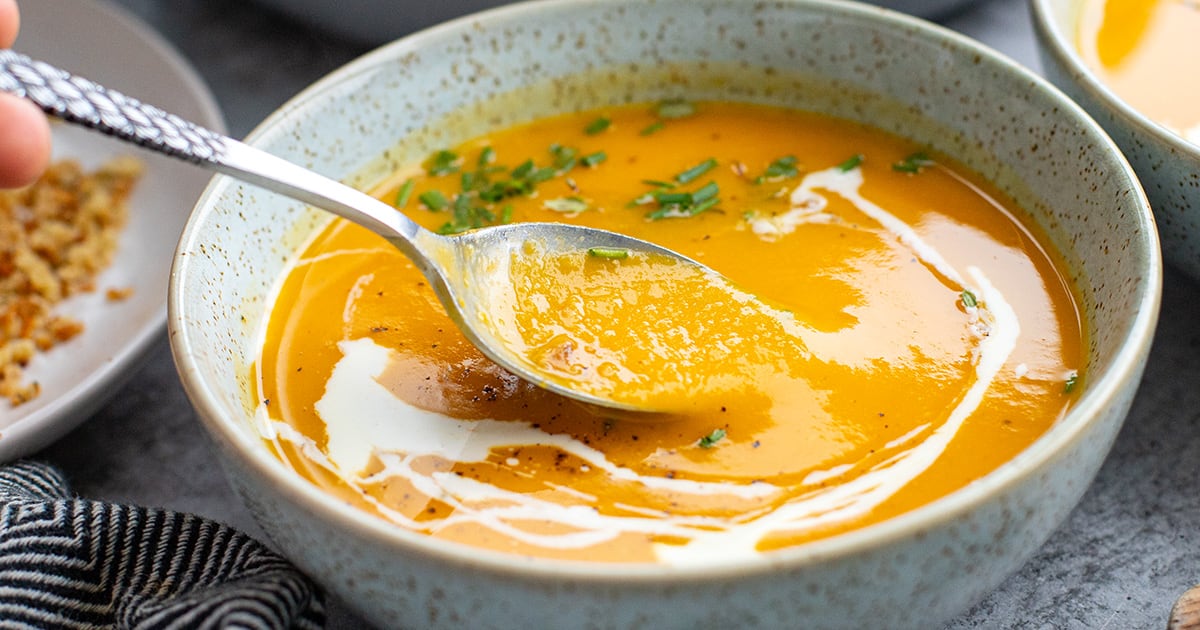 Butternut Squash And Sweet Potato Soup