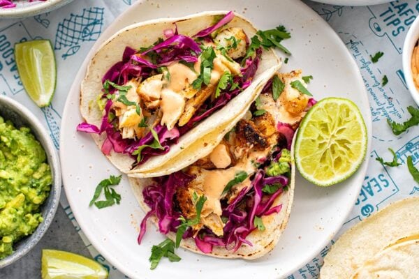 Healthy Grilled Fish Tacos